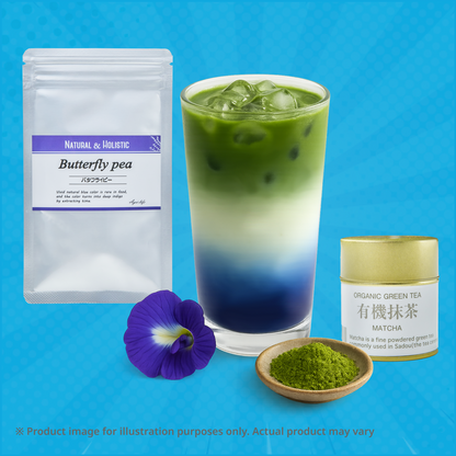 Matcha ×  Butterfly Pea